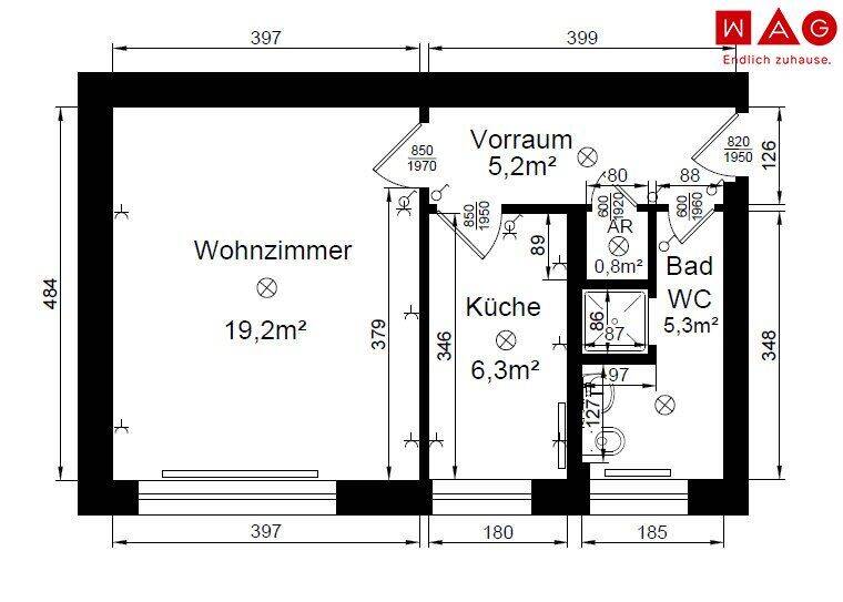 Wohnung – Linz, Bindermichl, Bindermichl-Keferfeld - Ansicht 4
