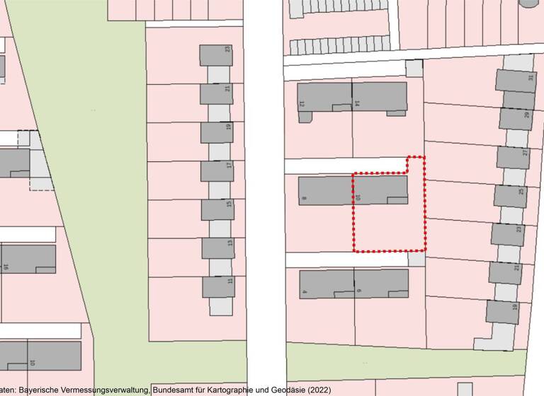 Grundstück zum Kauf 1.250.000 € 843 m² Grundstück Feldmoching-Hasenbergl München 80995