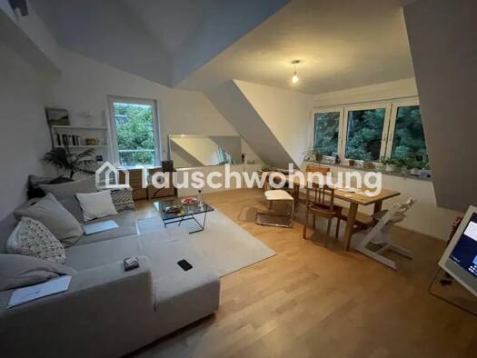 Maisonette zur Miete Tauschwohnung 2.500 € 3 Zimmer 116 m² 2. Geschoss Schwabing-Freimann München 80805
