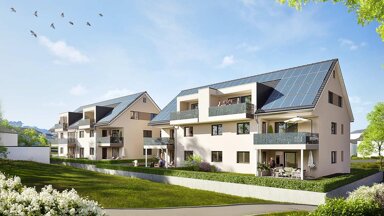 Terrassenwohnung zum Kauf provisionsfrei 389.000 € 2 Zimmer 54,9 m² EG Uhlandstraße 10 Gärtringen Gärtringen 71116