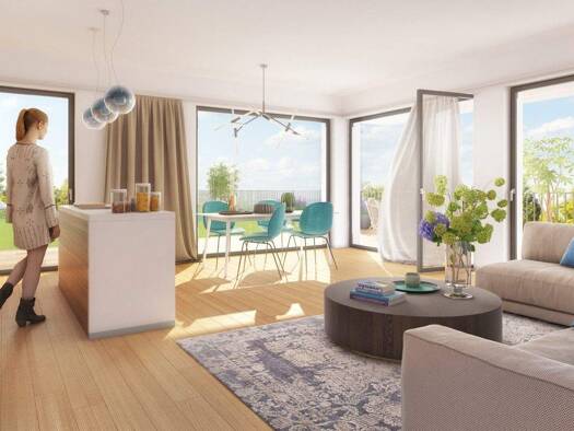 Penthouse zum Kauf - Erstbezug 1.265.217 € 4 Zimmer 117 m² 2. Geschoss Heinrichstraße 128 Geidorf Graz,03.Bez.:Geidorf 8010