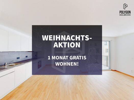 Wohnung zur Miete - Erstbezug 1.210 € 3 Zimmer 79,4 m² 1. Geschoss Happelstraße 43 Heilbronn 74074