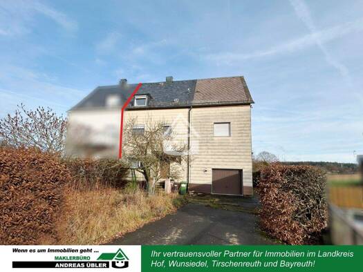 Doppelhaushälfte zum Kauf 74.000 € 8 Zimmer 198 m² 651 m² Grundstück Pechbrunn Pechbrunn 95701