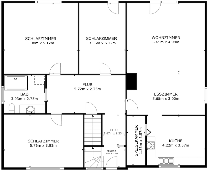 Einfamilienhaus zum Kauf provisionsfrei 349.000 € 10 Zimmer 268 m²<br/>Wohnfläche 542 m²<br/>Grundstück Arzfeld 54687