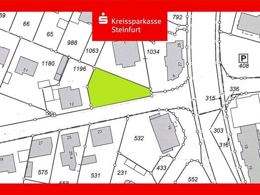 Grundstück zum Kauf 219.000 € 534 m² Grundstück Stadt Ibbenbüren 49477
