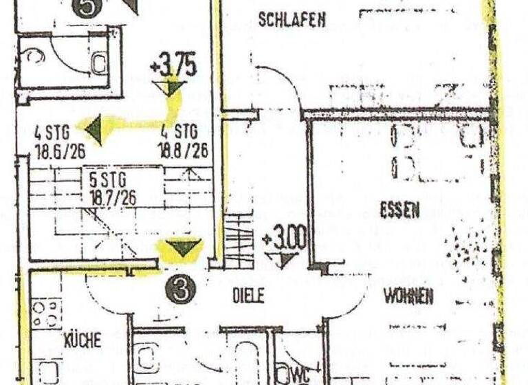 Wohnung zum Kauf 128.000 € 2 Zimmer 60 m² 1. Geschoss Winterlingen 72474