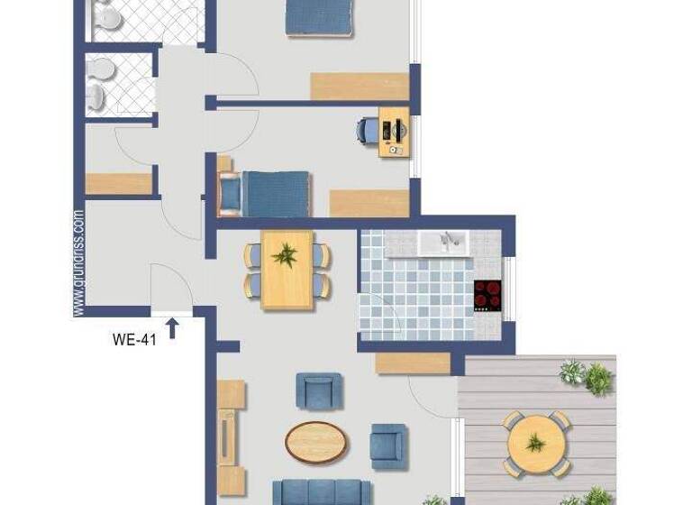 Wohnung zum Kauf provisionsfrei 154.000 € 3,5 Zimmer 75,9 m² Lärchenweg 2 Hattingen 45525