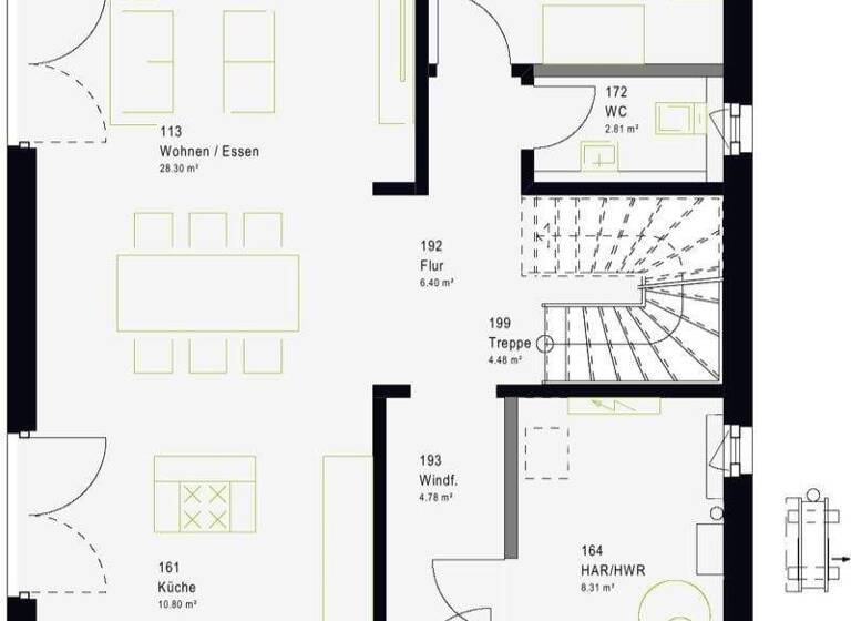 Einfamilienhaus zum Kauf provisionsfrei 467.089 € 5,5 Zimmer 144,6 m² 480 m² Grundstück Freistett Rheinau 77866