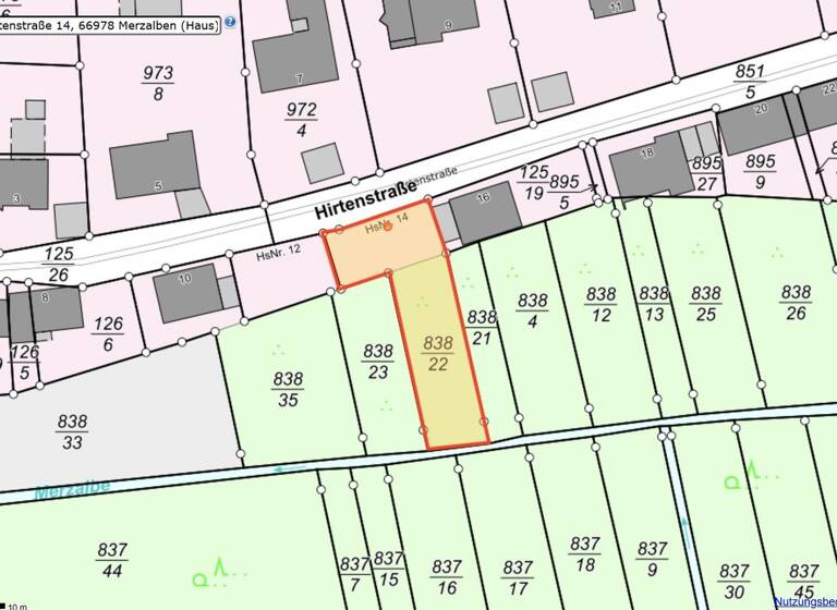 Grundstück zum Kauf 44.680 € 620 m² Grundstück Hirtenstraße 14 Merzalben 66978