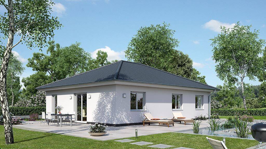 Bungalow zum Kauf 468.508 € 3 Zimmer 110 m² 1.435 m² Grundstück Nauen Nauen , Havelland 14641