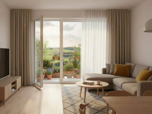 Wohnung zum Kauf - Erstbezug 2 Zimmer 48,1 m² 1. Geschoss Lenzen 239 Oberau 6311