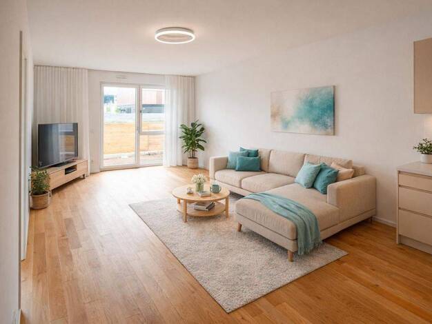 Wohnung zum Kauf - Neubau provisionsfrei 399.900 € 2 Zimmer 54,4 m² EG Hildegard-Knef-Straße 105 Heerdt Düsseldorf 40549