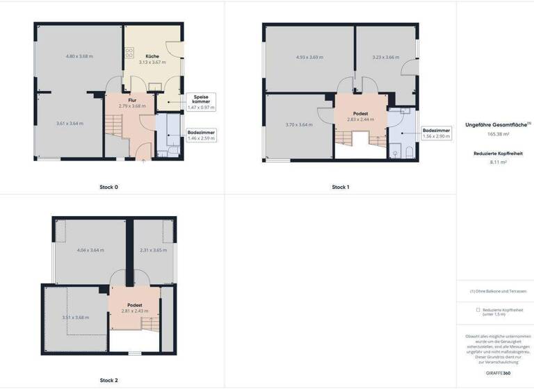 Einfamilienhaus zum Kauf 470.000 € 7 Zimmer 165 m² 721 m² Grundstück Bad Honnef Bad Honnef / Selhof 53604