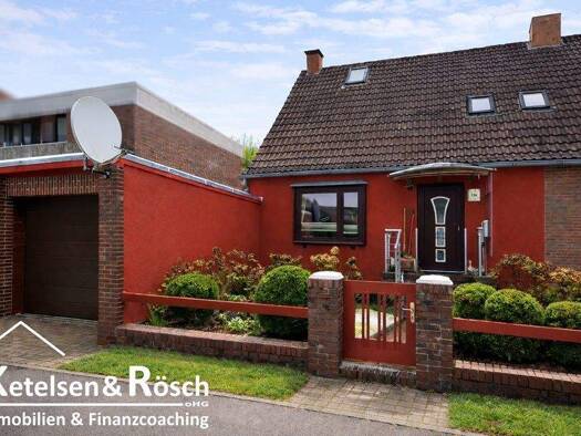 Doppelhaushälfte zum Kauf 335.000 € 3 Zimmer 125 m² 288 m² Grundstück Fruerlund Flensburg 24943