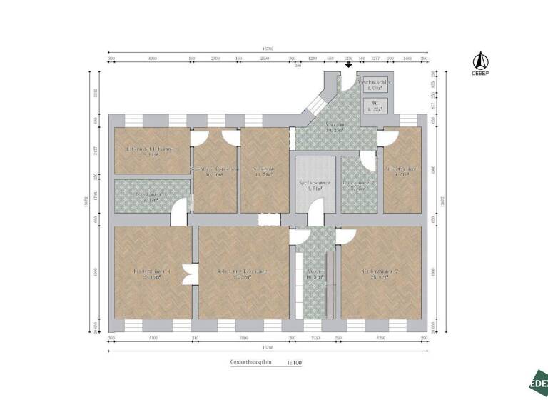 Wohnung zum Kauf 949.000 € 5 Zimmer 1. Geschoss Mitterberggasse Wien 1180