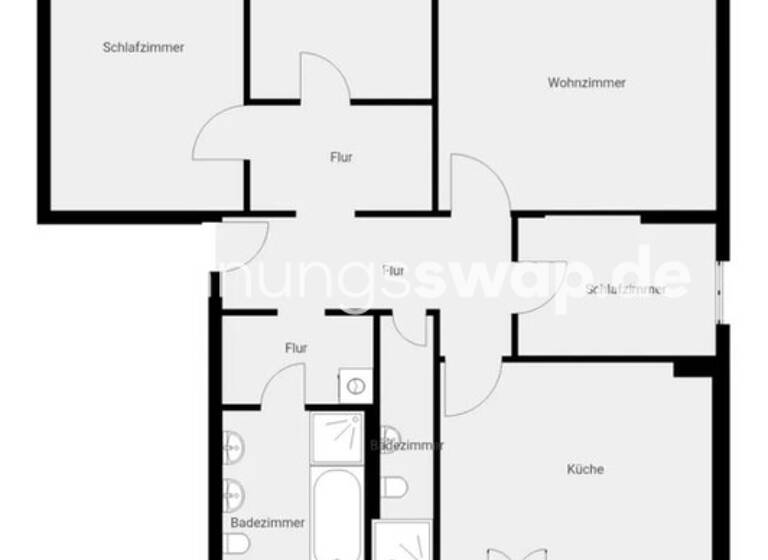 Studio zur Miete Tauschwohnung 2.000 € 4 Zimmer 120 m² 1. Geschoss Waidmannslust Berlin 13469