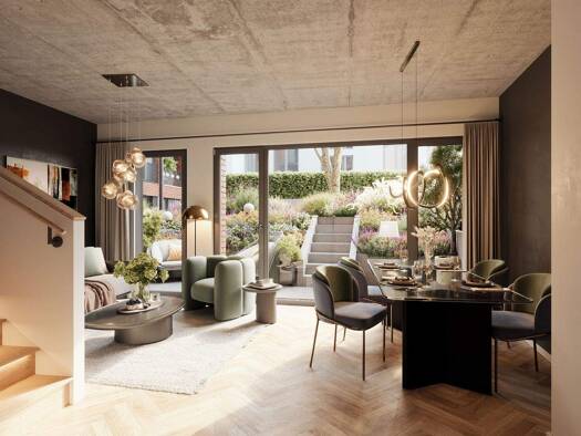 Maisonette zur Miete - Erstbezug 2.500 € 5 Zimmer 92,7 m² frei ab sofort Hagenbeckstraße 15 Stellingen Hamburg 22527