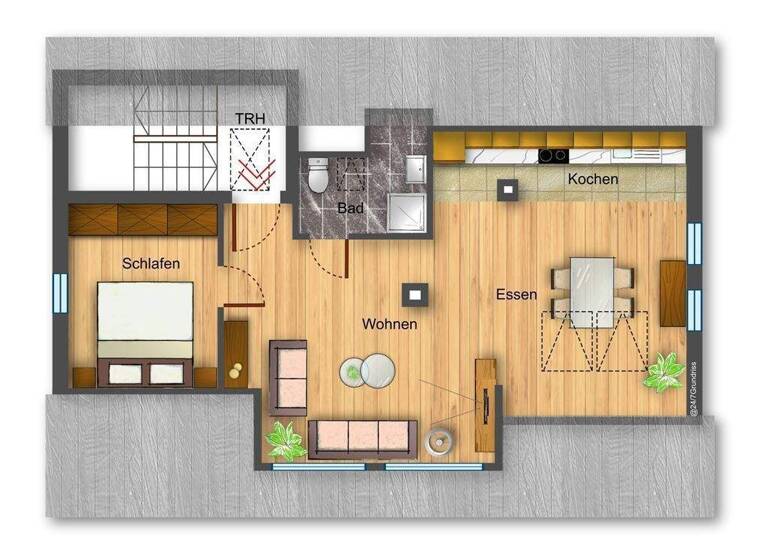 Wohnung zum Kauf 155.000 € 2 Zimmer 50 m² 2. Geschoss frei ab sofort Innenstadt Heidenheim 89520
