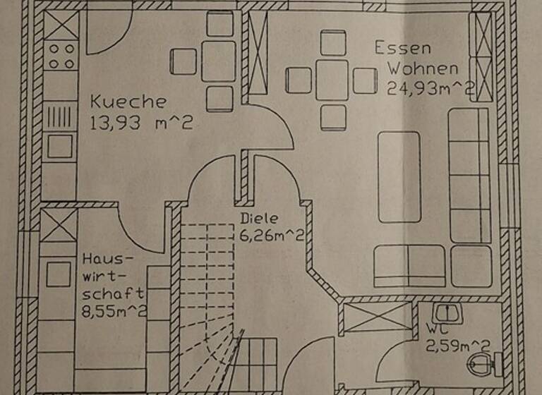 Haus zur Miete 880 € 5 Zimmer 120 m² frei ab 01.05.2026 Aschendorf Papenburg 26871