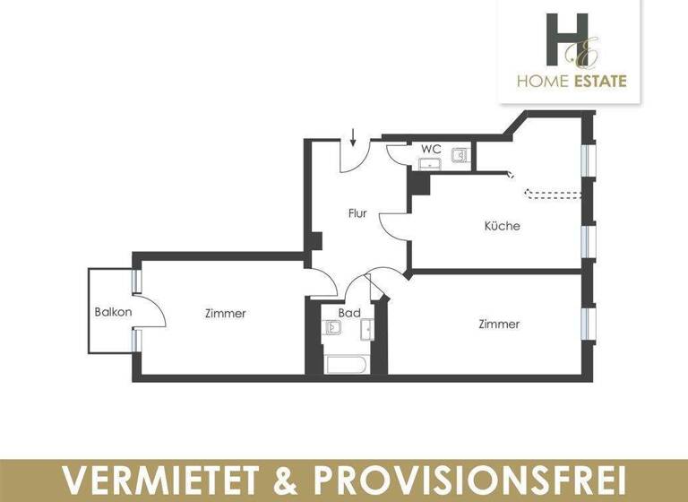 Wohnung zum Kauf provisionsfrei als Kapitalanlage geeignet 200.000 € 3 Zimmer 75 m² Mosenstrasse 3 Striesen-Süd Dresden 01309