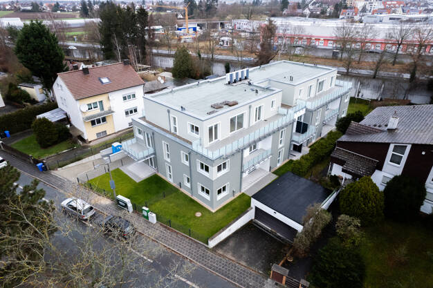 Terrassenwohnung zum Kauf - Neubau provisionsfrei 368.947 € 2 Zimmer 72,1 m² EG frei ab sofort Flurstraße Nordstadt Fürth 90765