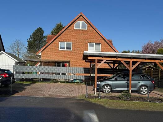 Doppelhaushälfte zur Miete 910 € 4 Zimmer 102 m² 374 m² Grundstück frei ab 01.07.2026 Steinweg 9 Heiligenfelde Syke 28857