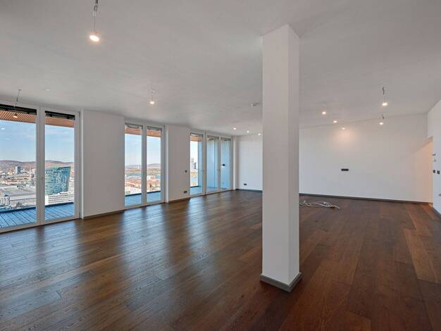 Terrassenwohnung zum Kauf - Erstbezug 1.690.000 € 2 Zimmer 113 m² 26. Geschoss Meiereistraße Wien 1020