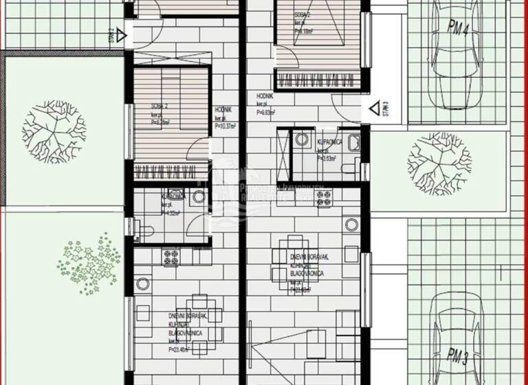Wohnung zum Kauf 510.000 € 3 Zimmer 69 m² 1. Geschoss Okrug Gornji, Okrug Okrug