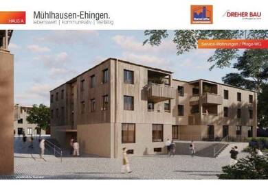 Wohnung zum Kauf provisionsfrei 377.500 € 3,5 Zimmer 81,8 m² Mühlhausen Mühlhausen-Ehingen 78259