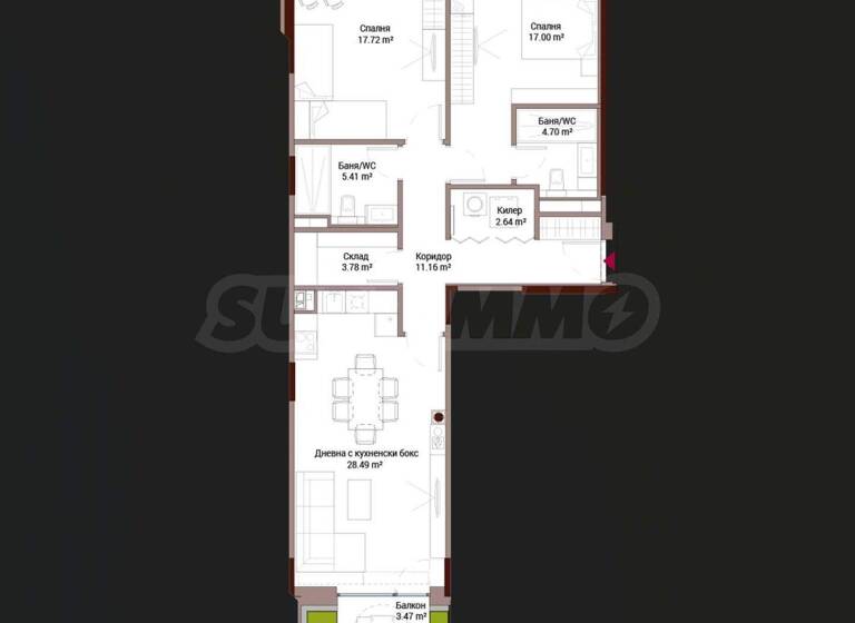 Studio zum Kauf 429.000 € 3 Zimmer 145,4 m² Sofia