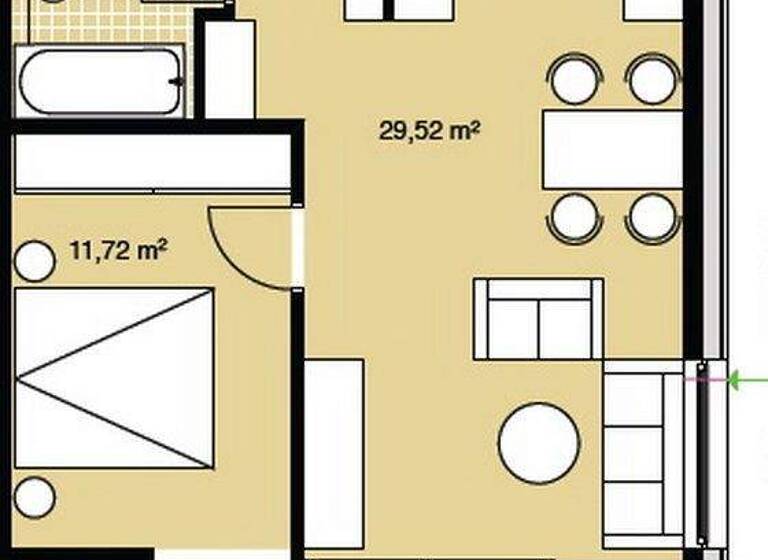 Wohnung zur Miete 720 € 46,9 m² frei ab 01.03.2026 Obere Gasse 84a Dalaas / Wald am Arlberg 6752