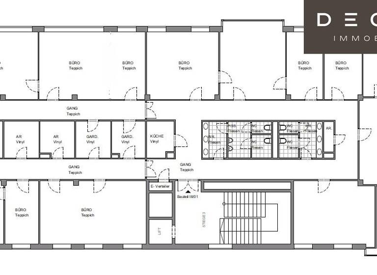 Büro zur Miete 8,50 € teilbar ab 542,9 m² Teufelhof St. Pölten 3100