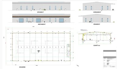 Lagerhalle zur Miete 12.827 € 2.463,3 m² Lagerfläche Fischerdorf Deggendorf 94469