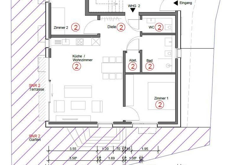 Wohnung zum Kauf 419.000 € 3 Zimmer 72,3 m²<br/>Wohnfläche Pleidelsheim 74385