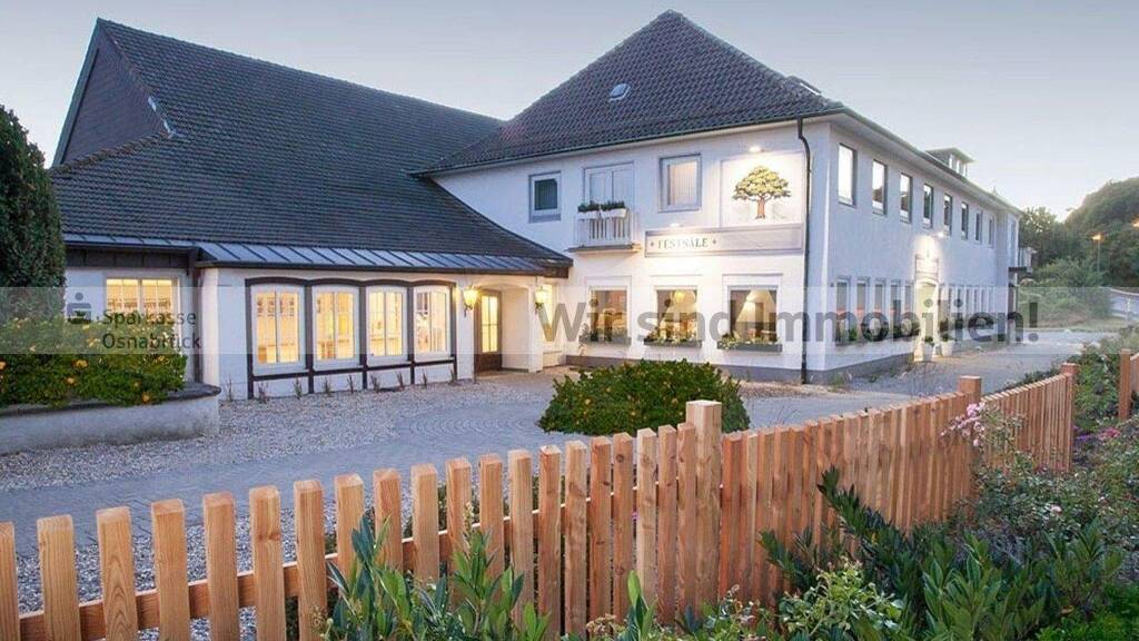 Eventlocation mit Saal, Gastronomie, Hotelbetrieb