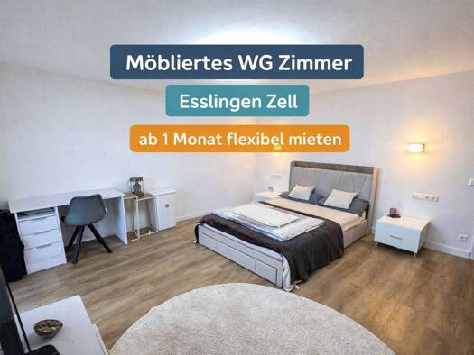 Studio zur Miete Wohnen auf Zeit 640 € 1 Zimmer 20 m² frei ab 01.03.2026 Kirchstraße 0 Zell Esslingen-Zell 73730