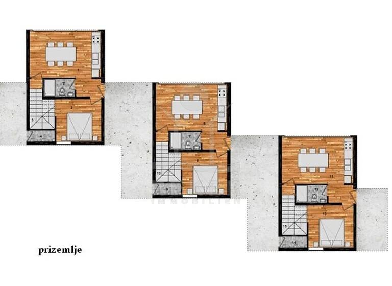 Reihenmittelhaus zum Kauf 1.100.000 € 5 Zimmer 160 m² 252 m² Grundstück Malinska 51511