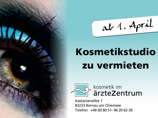 Praxisfläche zur Miete 500 € 20 m² Bürofläche Kastanienallee 1 Bernau Bernau am Chiemsee 83233