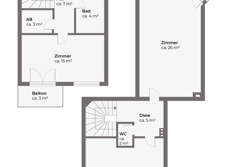 Maisonette zum Kauf 1.100.000 € 3 Zimmer 88 m² Rotherbaum Hamburg 20146