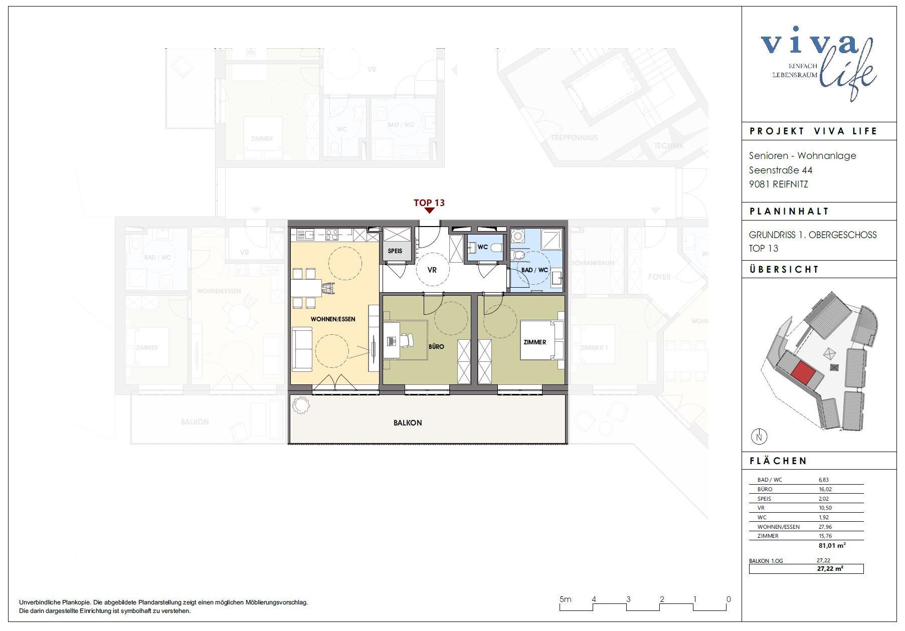 Studio zum Kauf provisionsfrei 530.700 € 3 Zimmer 81 m²<br/>Wohnfläche Reifnitz 9081