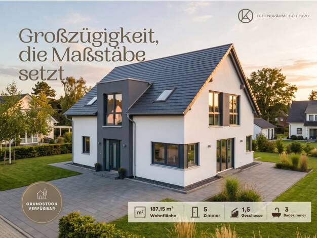 Einfamilienhaus zum Kauf 578.900 € 5 Zimmer 187 m² 790 m² Grundstück Wesselburen 25764