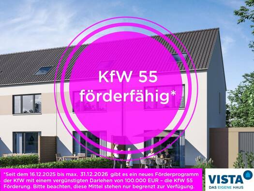 Reihenmittelhaus zum Kauf - Neubau 449.500 € 4 Zimmer 110 m² 167 m² Grundstück Frankfurter Straße Babenhausen Babenhausen 64832