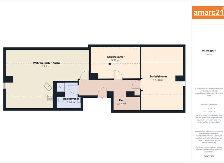 Wohnung zum Kauf 195.000 € 3 Zimmer 85,3 m²<br/>Wohnfläche Dachgeschoss<br/>Geschoss Hellweg 00 Weilerswist Weilerswist 53919