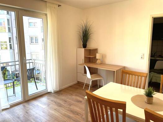 Wohnung zur Miete 850 € 1 Zimmer 25 m² Geschoss 3/5 frei ab sofort Regensburger Straße 39 St Peter Nürnberg 90478