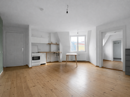 Studio zur Miete 781 € 1 Zimmer 39,1 m² 2. Geschoss frei ab sofort Gutenbergstraße 97 Nördliche Innenstadt Potsdam 14467