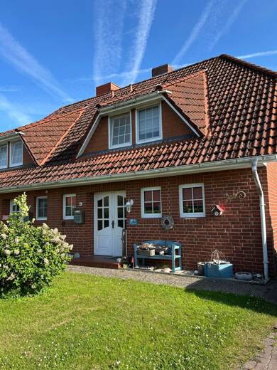 Doppelhaushälfte zur Miete 816 € 4 Zimmer 96 m² 600 m² Grundstück frei ab 15.11.2025 Moosweg 9 Wischhafen Wischhafen 21737