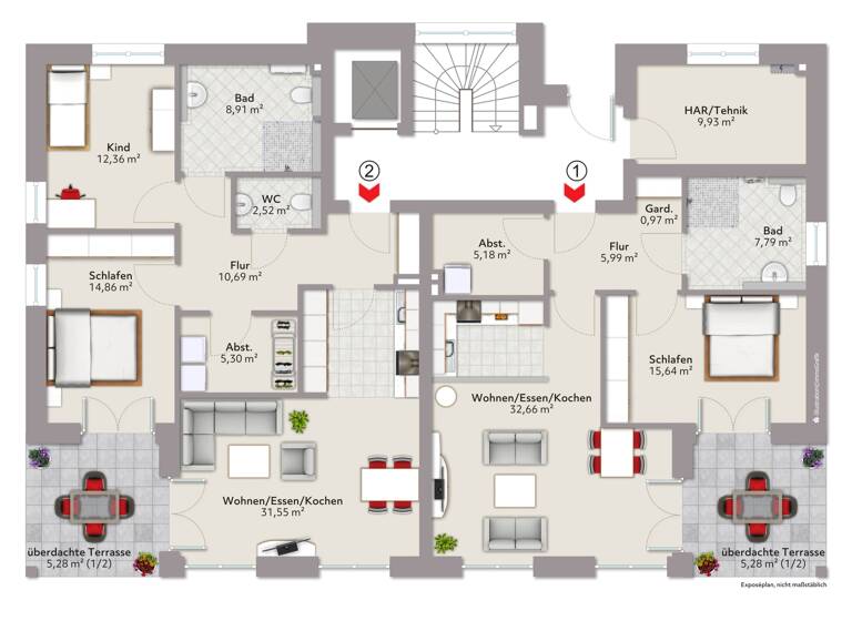 Mehrfamilienhaus zum Kauf als Kapitalanlage geeignet 1.850.000 € 17 Zimmer 514,8 m² 937 m² Grundstück Schortens 26419