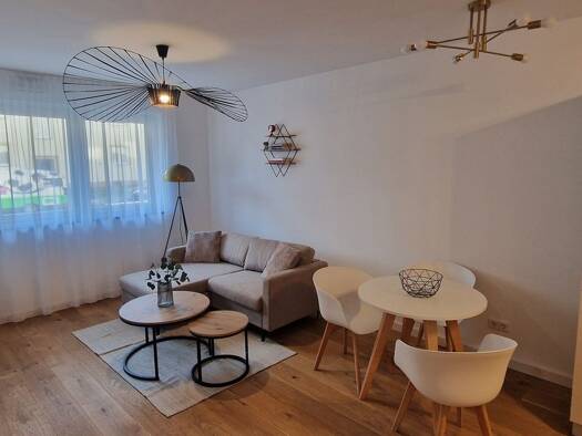 Wohnung zur Miete - Erstbezug Wohnen auf Zeit 698 € 2 Zimmer 42,3 m² frei ab sofort Hans-Driesch-Straße 58 Leutzsch Leipzig 04179