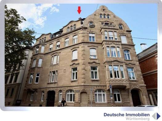 Wohnung zur Miete 2.050 € 5,5 Zimmer 135,4 m² 5. Geschoss frei ab sofort Süd Stuttgart 70180