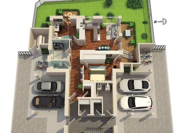 Wohnung zum Kauf - Erstbezug 592.000 € 3 Zimmer 74,1 m² Völs 6176